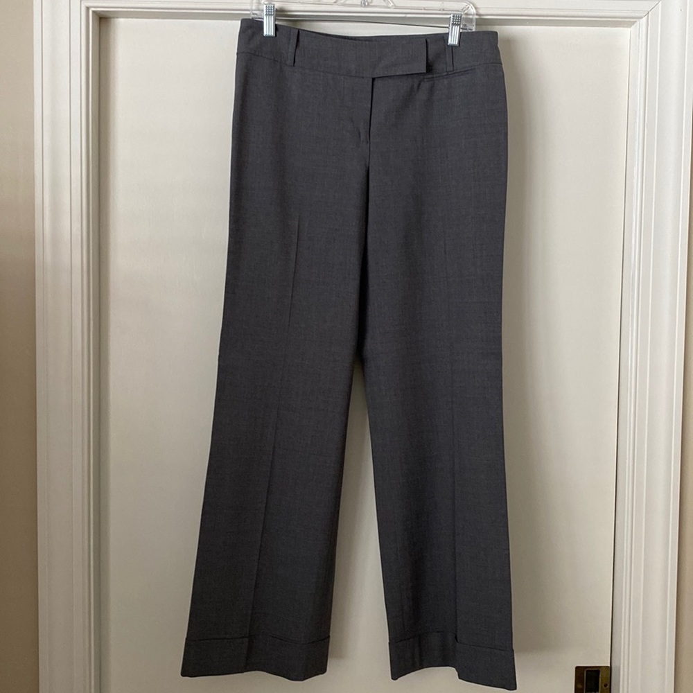 Ann Taylor Gray Lindsay pants size 8